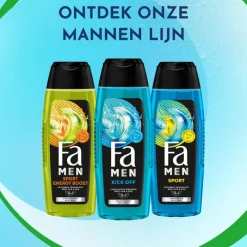 New FA Men Perfect Wave Shower Gel