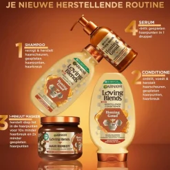 Clearance Garnier Loving Blends Honing Goud Haarmasker 340 ML