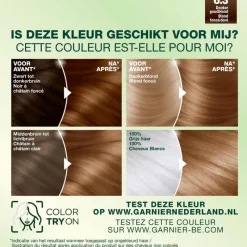 Hot Nutrisse Garnier Crème 6.3 Donker Goudblond Haarverf