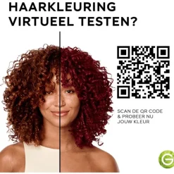 Clearance Garnier Nutrisse Crème Permanente Haarverf 5.62 Levendig Rood