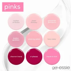 Clearance Essie gel by Nagellak Roze 13,5ML 506 Bodice Goddes