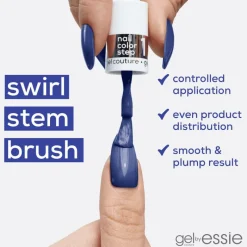 Clearance Essie gel by Nagellak Zwart 13,5ML 514 Like It Loud