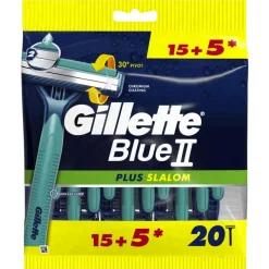Discount Gillette Blue2 Plus Slalom Wegwerpmesjes 20 Stuks