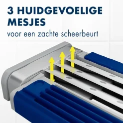 Best Gillette Blue3 Smooth Wegwerpmesjes 6 stuks