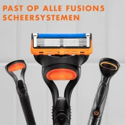 New Gillette Fusion5 Navulmesjes 4 Stuks