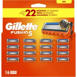 Sale Gillette Fusion5 Navulmesjes 16 Stuks