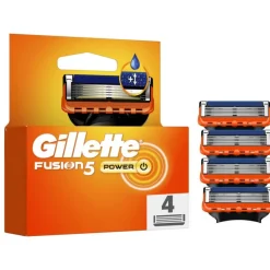Hot Gillette Fusion5 Power Navulmesjes 4 Stuks