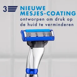 Outlet Gillette Mach3 Turbo Scheersysteem Met 2 Navulmesjes