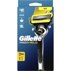 Hot Gillette ProShield Scheersysteem Met 2 Navulmesjes