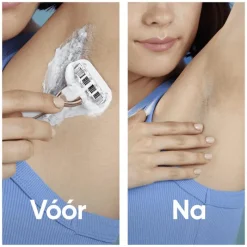 New Gillette Venus Deluxe Smooth Sensitive Rose Gold Scheersysteem 5 Blades