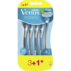 New Gillette Venus Oceana Wegwerpmesjes 4 Stuks