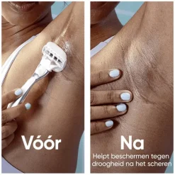 Discount Gillette Venus Pro ComfortGlide Sensitive Scheersysteem 5 Blades + 1 Navulmesjes