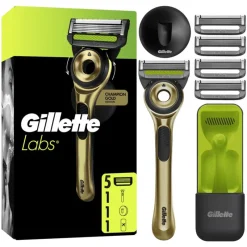 Online Gillette Labs Scheersysteem Champion Gold met 5 Navulmesjes