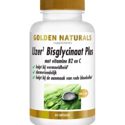 Discount Golden Naturals Ijzer Bisglycinaat Plus Capsules 60 stuks