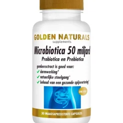 Clearance Golden Naturals Microbiotica 50 Miljard Capsules 30 stuks