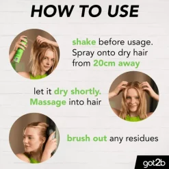 Outlet Got2b Droogshampoo Extra Fresh 200 ML