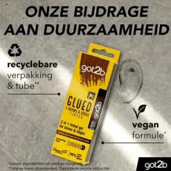 New Got2b Glued 4 Brows & Edges Donkerbruin 16 ML