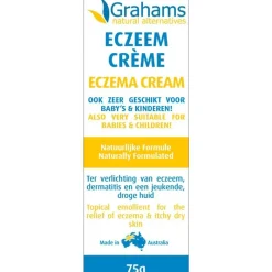 Online Grahams Natural Eczeem Creme 75 GR