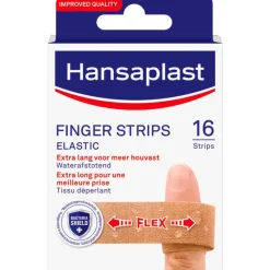 New Hansaplast Elastic Finger Strips 16 stuks