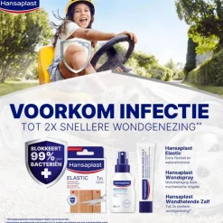 Clearance Hansaplast Elastic Pleister 1 M x 6 CM