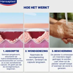 Online Hansaplast Second Skin Protectoin Waterproof en Transparante Pleister Strips 6 stuks