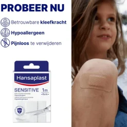 Clearance Hansaplast Sensitive Pleister 1mx6cm