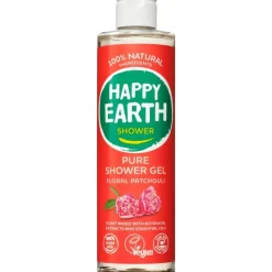 New Happy Earth 100% Natuurlijke Shower Gel Floral Patchouli