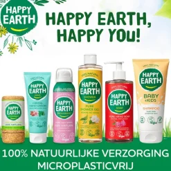 New Happy Earth 100% Natuurlijke Unscented Crystal Deodorant 90 gram
