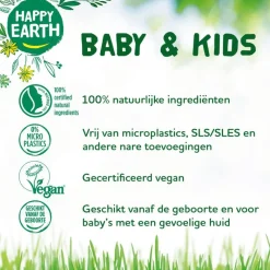 Online Happy Earth Zeepvrije Was & Badgel Baby & Kids 300 ml
