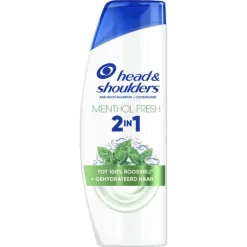 Clearance Head and Shoulders Head & Shoulders Menthol Fresh 2in1 Anti-Roos Shampoo & Conditioner 300 ML