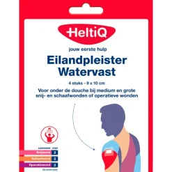 Clearance HeltiQ watervaste eilandpleister 9x10cm
