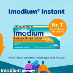 Hot Imodium ® Instant 2 MG 10 Smelttabletten