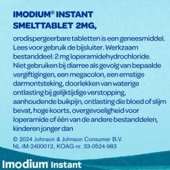 Hot Imodium ® Instant 2 MG 10 Smelttabletten