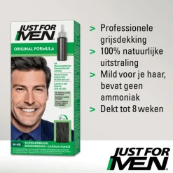 Discount Just For Men Original Formula Donkerbruin H45 H-45 Donkerbruin