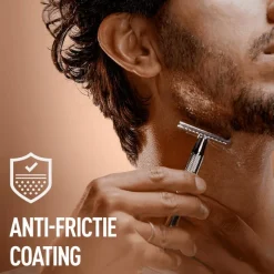 Clearance King C Gillette King C. Gillette Double Edge Safety Scheersysteem Met 5 Navulmesjes