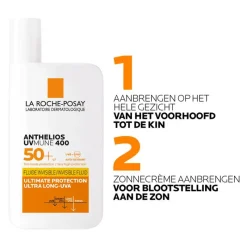 Outlet La Roche-Posay Anthelios UVMune 400 Onzichtbare Zonnefluide SPF50+ 50 ML