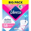 Clearance Libresse Regular Inlegkruisjes Big Pack 58 stuks