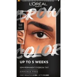 New L'Oréal Paris Brow Color wenkbrauwverf 1.0 30ML Black