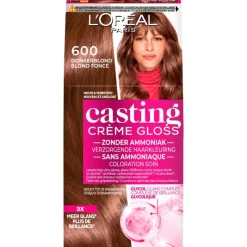 Outlet L'Oréal Paris Casting Crème Gloss Haarverf Donkerblond 600 Cappuccino