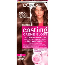 Sale L'Oréal Paris Casting Crème Gloss Haarverf Lichtbruin 500 Café Lungo