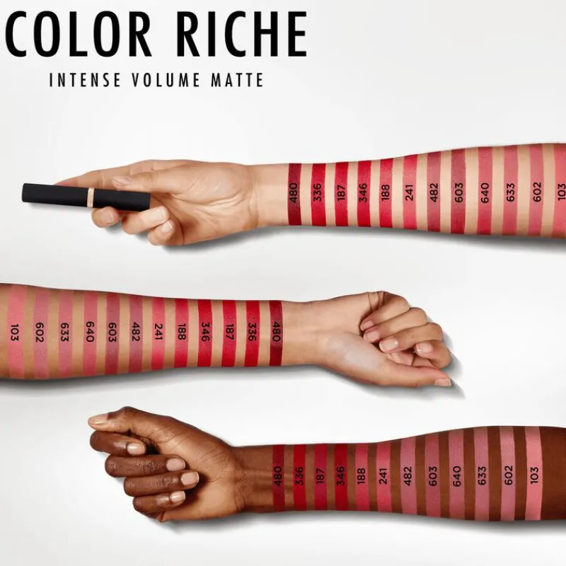 Hot L'Oréal Paris Color Riche Intense Volume Matte Lipstick Rood 480 Le Plum Dominant 1,8 GR 480 - Le Plum Dominant