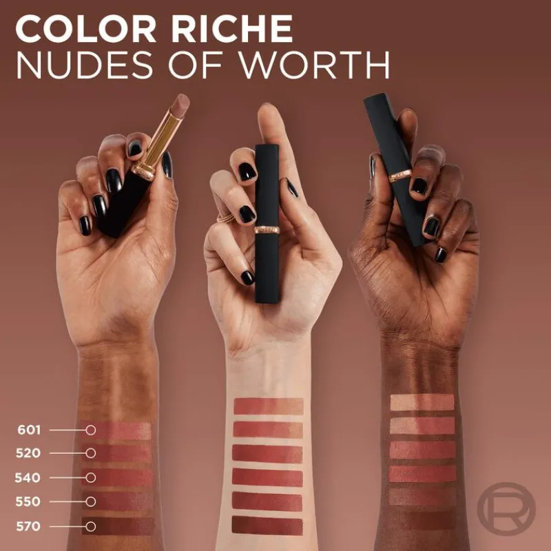 Hot L'Oréal Paris Color Riche Intense Volume Matte Lipstick 570 Worth It Intense 1,8 GR 570 - Worth it Intense