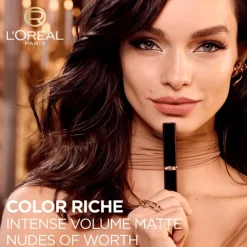Hot L'Oréal Paris Color Riche Intense Volume Matte Lipstick 570 Worth It Intense 1,8 GR 570 - Worth it Intense