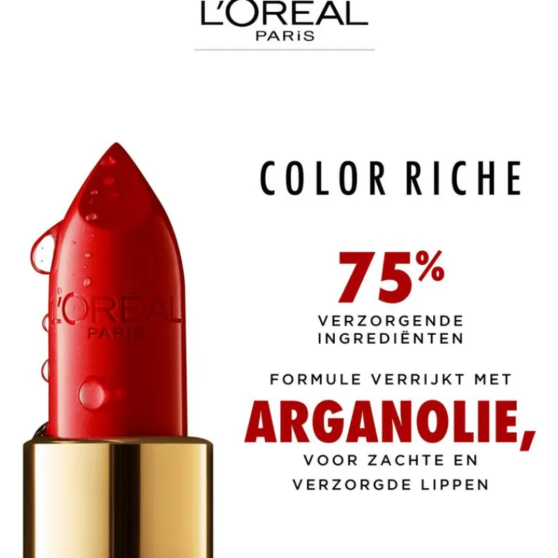Discount L'Oréal Paris Color Riche Satin Lippenstift 4,5 GR 297 Red Passion