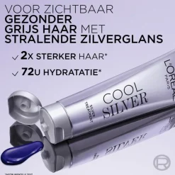 Best L'Oréal Paris Cool Silver Revitaliserende Zilververzorging Parelmoer Wit 02 Parelmoer Wit