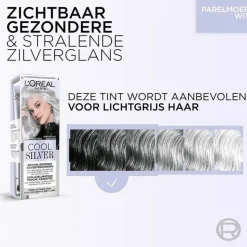 Best L'Oréal Paris Cool Silver Revitaliserende Zilververzorging Parelmoer Wit 02 Parelmoer Wit