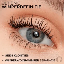 Clearance L'Oréal Paris False Lash Telescopic Lengte Mascara Zwart Black