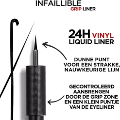 Clearance L'Oréal Paris Infaillible 24H Vinyl Liquid Liner Zwart Eyeliner