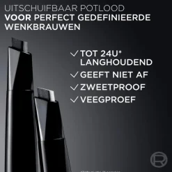 Online L'Oréal Paris Infaillible 24H Brow Filling Triangular Wenkbrauwpotlood 5.0 Light Brunette