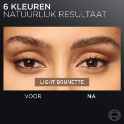 Online L'Oréal Paris Infaillible 24H Brow Filling Triangular Wenkbrauwpotlood 5.0 Light Brunette
